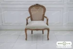 مبل تک نفره کلاسیک مرجان کد ۳ باروس0 (2)
