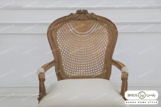 مبل تک نفره کلاسیک مرجان کد ۳ باروس0 (3)