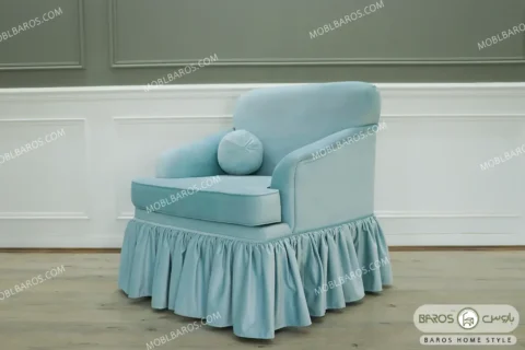 مبل تک نفره کودک مدل نرگس باروس (1)