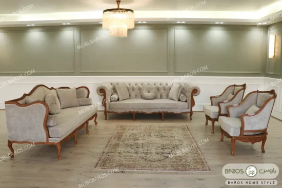 مبل نئوکلاسیک کینگ و چستر نیکا و پرنس باروس (6)