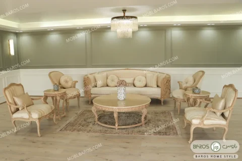 مبل کلاسیک الینا و تک نفره آرتمیس (1)