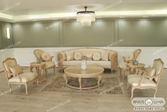 مبل کلاسیک الینا و تک نفره آرتمیس (1)