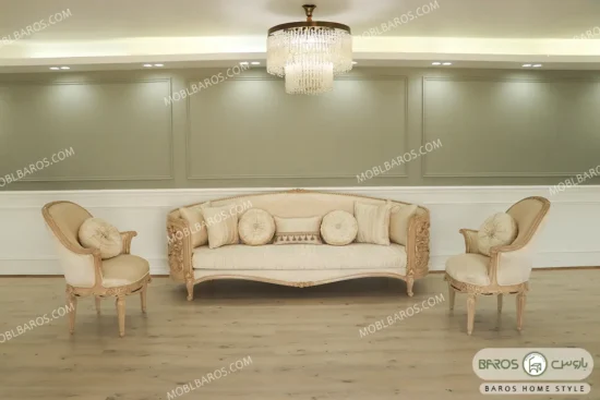 مبل کلاسیک الینا و تک نفره آرتمیس (3)