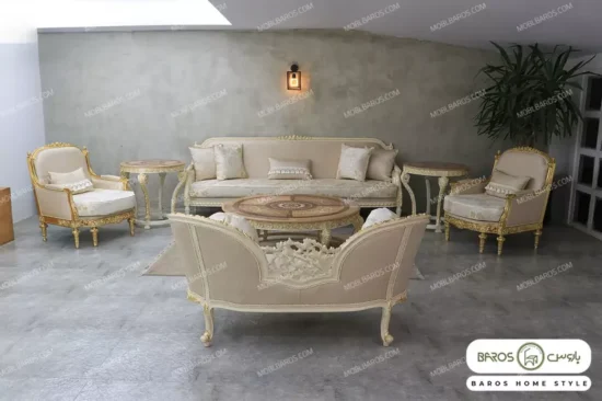 مبل کلاسیک ترکیبی امپراطور باروس (6)