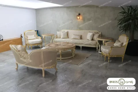 مبل کلاسیک ترکیبی امپراطور باروس (8)