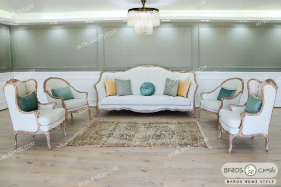 مبل کلاسیک ساوین کد ۱۳ باروس (4)