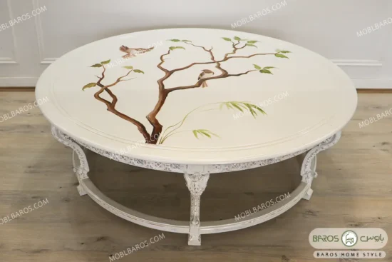 میز جلو مبلی و عسلی مدل الینا با صفحه معرق باروس (4)