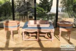 میز جلو مبلی و عسلی مدل جدید لادین باروسس (2)