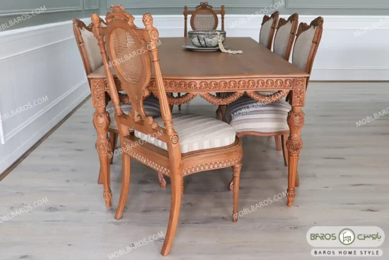 میز ناهار خوری جدید مصری کد ۲ ۲ باروس (4)