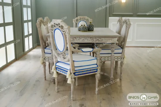 میز ناهار خوری لیزنا کد ۲ باروس (2)
