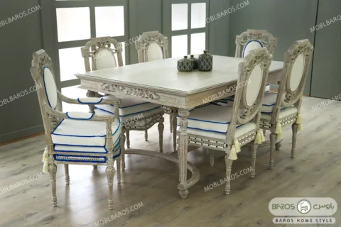 میز ناهار خوری لیزنا کد ۲ باروس (3)