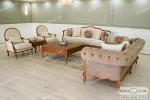 ست مبلمان چوبی چستر و نئوکلاسیک راشل کد ۲ باروس (2)