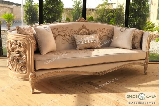 مبل استیل و سلطنتی مدل الینا کد ۴ باروس (4)