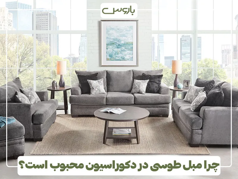 مبل طوسی با چه فرشی ست میشه