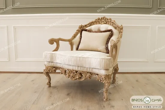 مبل کلاسیک سلطنتی مدل الینا کد ۱۰ باروس (10)