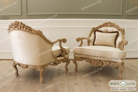 مبل کلاسیک سلطنتی مدل الینا کد ۱۰ باروس (13)
