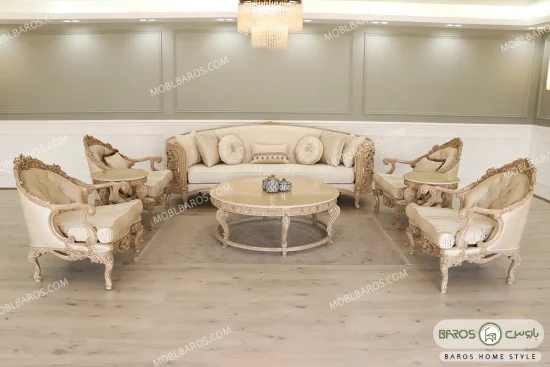 مبل کلاسیک سلطنتی مدل الینا کد ۱۰ باروس (3)