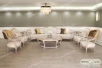 مبل کلاسیک لوکس و منبتی جدید نوادا کد ۳ باروس (1)