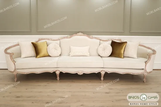 مبل کلاسیک لوکس و منبتی جدید نوادا کد ۳ باروس (10)