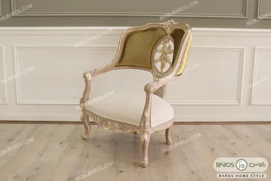 مبل کلاسیک لوکس و منبتی جدید نوادا کد ۳ باروس (7)