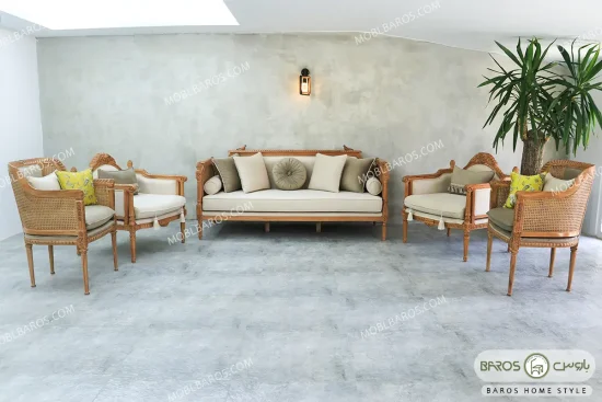 مبل کلاسیک کاجی مصری صبا باروس (10)