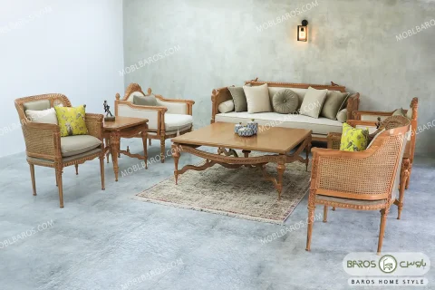 مبل کلاسیک کاجی مصری صبا باروس (2)