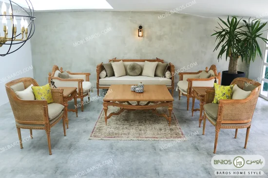 مبل کلاسیک کاجی مصری صبا باروس (3)