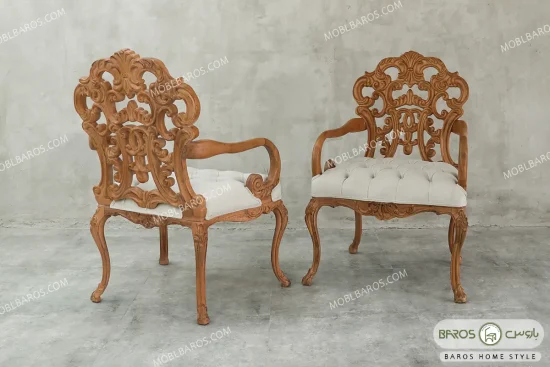 مبلمان نئوکلاسیک کینگ کد ۱۳ باروس (16)