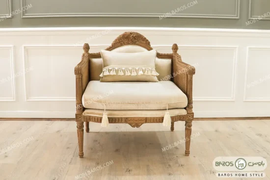 مبلمان ۵ نفره کاجی کد ۸ باروس (5)