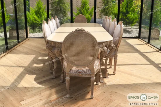 میز ناهار خوری الینا کد ۱۱ باروس (3)