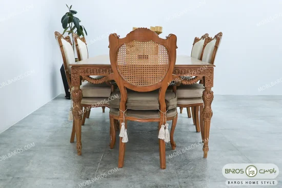 میز ناهار خوری جدید مصری کد ۲ ۴ باروس (1)