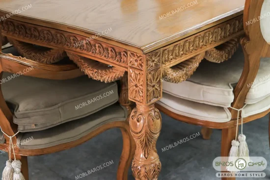 میز ناهار خوری جدید مصری کد ۲ ۴ باروس (2)