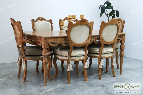 میز ناهار خوری جدید مصری کد ۲ ۴ باروس (3)