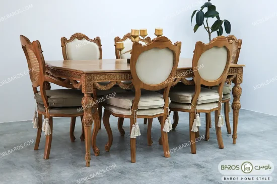 میز ناهار خوری جدید مصری کد ۲ ۴ باروس (3)