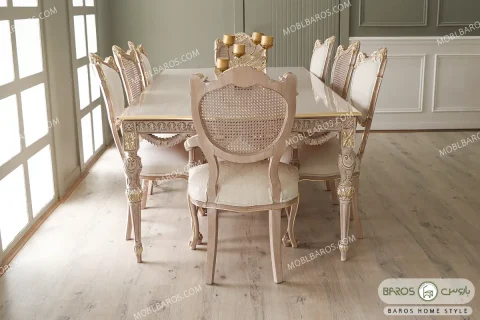 میز ناهار خوری جدید مصری کد ۲ ۵ باروس (2)