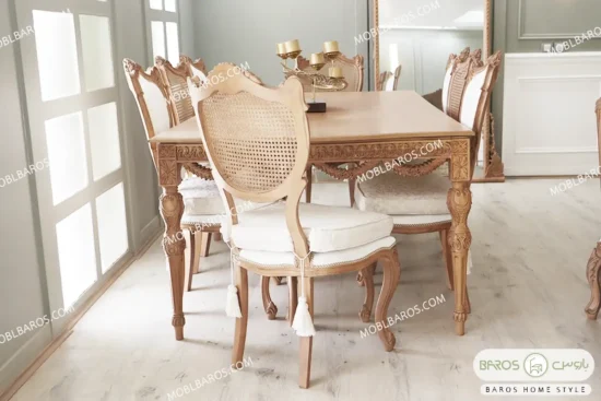 میز ناهار خوری جدید مصری کد ۲ – ۵ باروس01 (1)