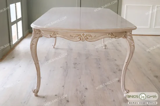 میز ناهارخوری جدید ساوین کد ۱ ۸ باروس میز (3)