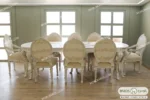 میز ناهار خوری سلطنتی الینا با صفحه طرح‌دار باروس (11)