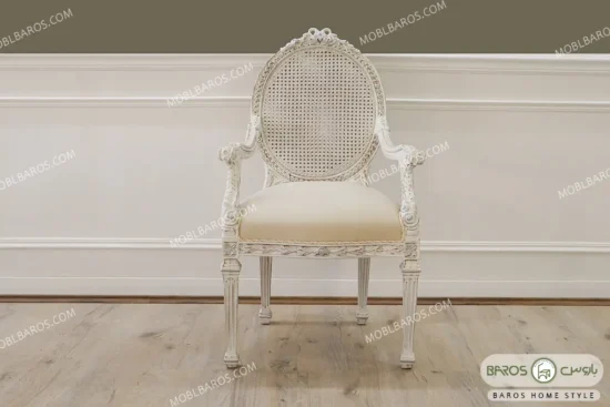 میز ناهار خوری سلطنتی الینا با صفحه طرح‌دار باروس (6)