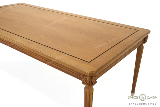میز ناهار خوری مدل کاجی باروس0398 (1)