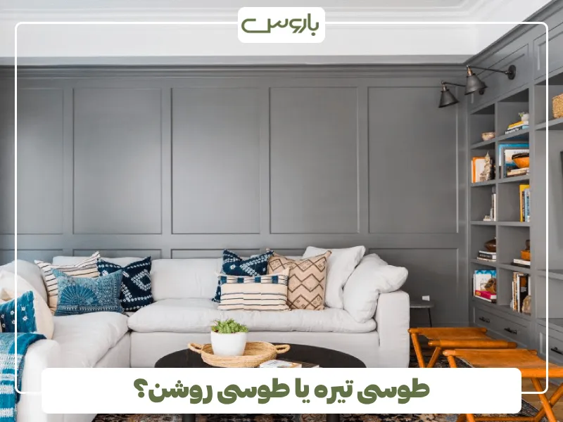 طوسی تیره یا طوسی روشن؟
