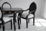 میز ناهار خوری مشکی و جذاب الینا باروس (3)