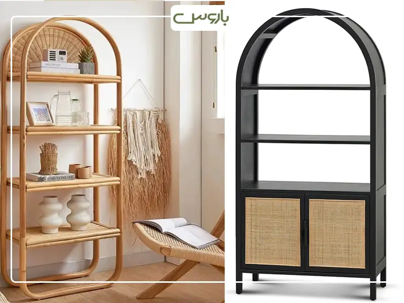 استند دکوری حصیری