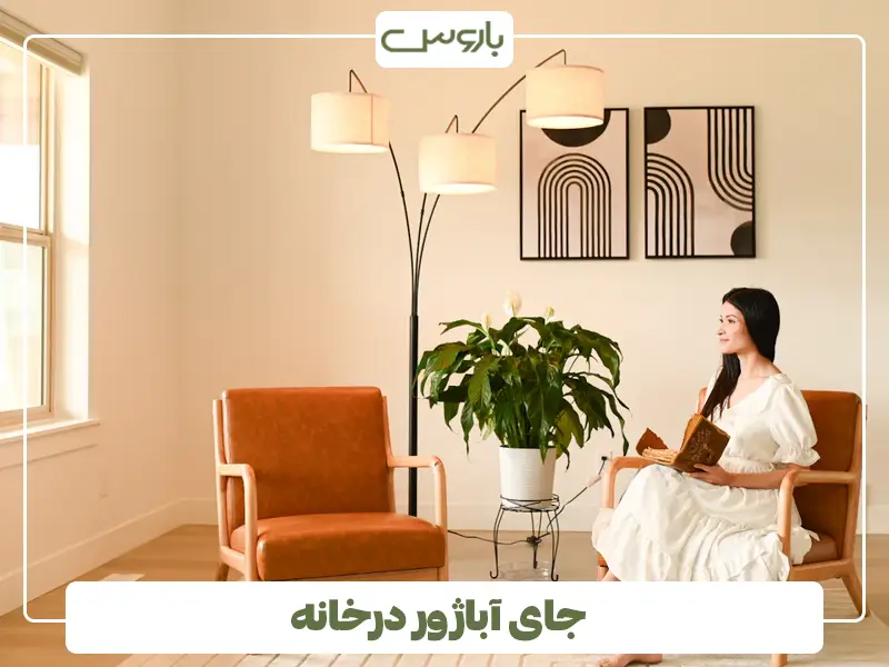 جای آباژور درخانه