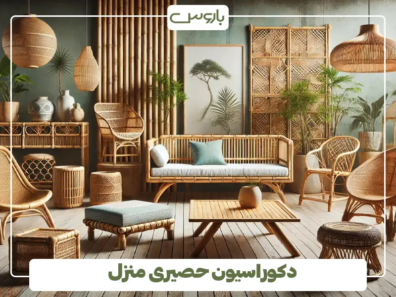 دکوراسیون حصیری منزل