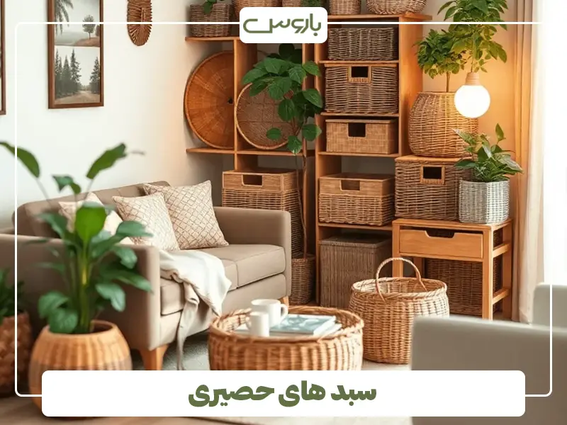 سبد حصیری