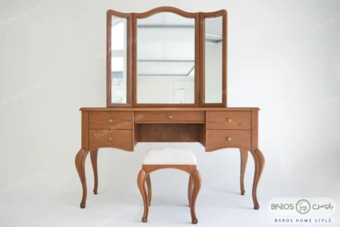 سرویس خواب دو نفره چوبی شاین (5)