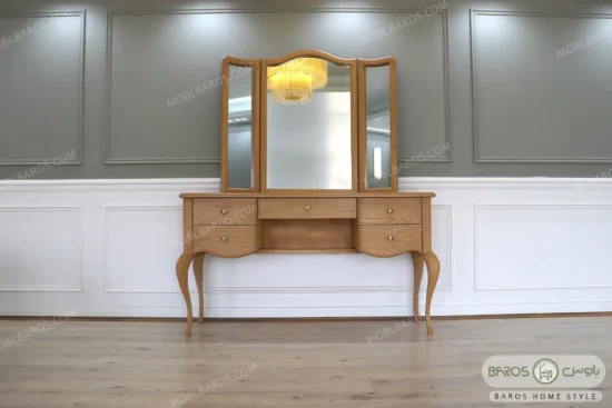 سرویس خواب دو نفره چوبی شاین باروس36 (4)