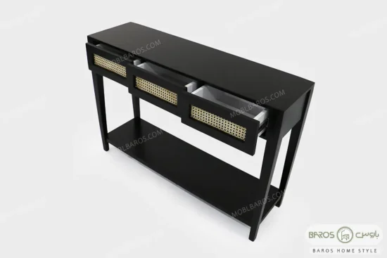 میز کنسول حصیری گندم مدل ۱۴۰۴ (3)