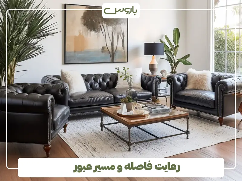 رعایت فاصله و مسیر عبور رعایت فاصله و مسیر عبور